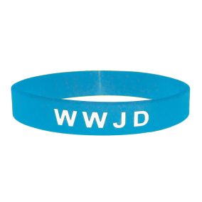 Silikonarmband WWJD
