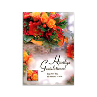 Dubbelt kort - Hjärtliga gratulationer